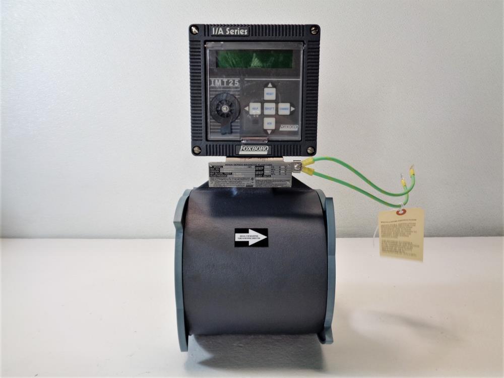 Foxboro 6" Magnetic Flowtube 8006A-WCI-PJGFGZ-A w/ Transmitter IMT25-IDADB10M-AB